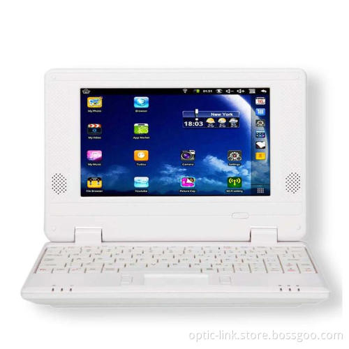 CHEAP 7" Dual Core Android 4.4 LAPTOP computer Netbook Notebook PC Ebook with WM8880 cpu Camera OPNEW 6 Colors in STOCK now